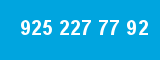 925 227 77 92 925 227 77 92